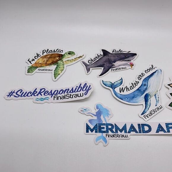 NWT FinalStraw Sticker Bundle (6) - Picture 3 of 4